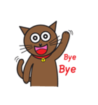 Simple Cat By Apple（個別スタンプ：37）