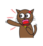 Simple Cat By Apple（個別スタンプ：38）