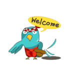 Little Cloud Bird Family（個別スタンプ：3）