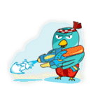 Little Cloud Bird Family（個別スタンプ：17）