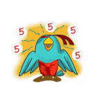 Little Cloud Bird Family（個別スタンプ：21）