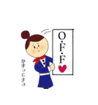 職業シリーズ/エアライン専用 空子の日常（個別スタンプ：11）