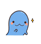 Eve ＆ Blue（個別スタンプ：34）
