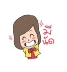 Polly The Smiley Girl（個別スタンプ：21）