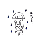 ふわふわウサギのらぶちゃん（個別スタンプ：6）