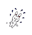 ふわふわウサギのらぶちゃん（個別スタンプ：9）