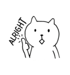 Shiro Daily Cat（個別スタンプ：7）