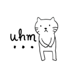 Shiro Daily Cat（個別スタンプ：8）