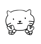 Shiro Daily Cat（個別スタンプ：9）