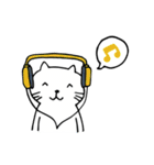 Shiro Daily Cat（個別スタンプ：12）