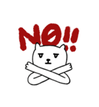 Shiro Daily Cat（個別スタンプ：18）