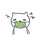 Shiro Daily Cat（個別スタンプ：32）