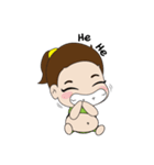 Amy Pregnancy（個別スタンプ：36）