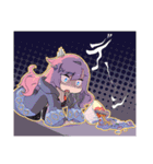 魔女姉妹リン＆ルナ（個別スタンプ：4）