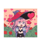 魔女姉妹リン＆ルナ（個別スタンプ：14）