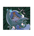 魔女姉妹リン＆ルナ（個別スタンプ：18）