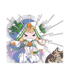 魔女姉妹リン＆ルナ（個別スタンプ：21）
