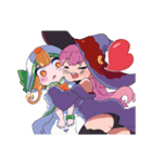 魔女姉妹リン＆ルナ（個別スタンプ：37）