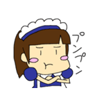 たまにマジメなメイドさん（個別スタンプ：3）