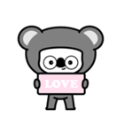 Jbaby fashion show-animals（個別スタンプ：7）