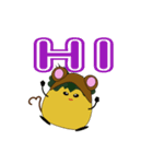 pineapple miss happy new year（個別スタンプ：9）