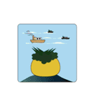 pineapple miss happy new year（個別スタンプ：15）