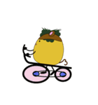 pineapple miss happy new year（個別スタンプ：34）