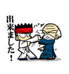 中国拳法の老師とその弟子の対戦スタンプ（個別スタンプ：35）