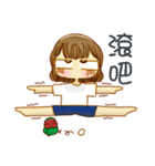 Yoga Yoga Cinnamon ＆ Raptor parrot（個別スタンプ：28）