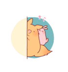 うさぎとわんこがもふもふしてるだけ。（個別スタンプ：5）