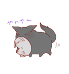 うさぎとわんこがもふもふしてるだけ。（個別スタンプ：6）