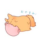 うさぎとわんこがもふもふしてるだけ。（個別スタンプ：7）