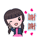 Qiao Qiao girl（個別スタンプ：12）
