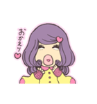 きまぐれ彼女（個別スタンプ：7）