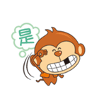 I wish you all Monkey Xingtai Yun（個別スタンプ：27）