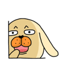 I'm cutie rabbit than dogs part II（個別スタンプ：4）