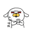 I'm cutie rabbit than dogs part II（個別スタンプ：12）