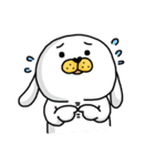 I'm cutie rabbit than dogs part II（個別スタンプ：13）