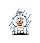 I'm cutie rabbit than dogs part II（個別スタンプ：17）