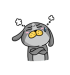 I'm cutie rabbit than dogs part II（個別スタンプ：35）