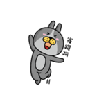 I'm cutie rabbit than dogs part II（個別スタンプ：38）