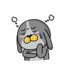 I'm cutie rabbit than dogs part II（個別スタンプ：39）