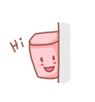 Pink Mallow - chan（個別スタンプ：34）