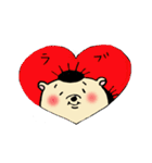 ハリネズミのはりー（個別スタンプ：3）