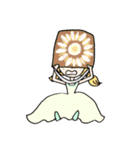 ひなたのフラワーガールズ（個別スタンプ：18）
