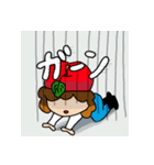 りんごなモジャさん（個別スタンプ：11）