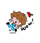りんごなモジャさん（個別スタンプ：23）