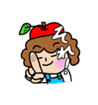 りんごなモジャさん（個別スタンプ：27）