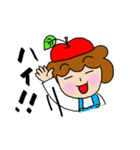 りんごなモジャさん（個別スタンプ：28）