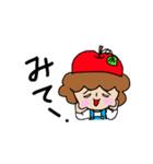 りんごなモジャさん（個別スタンプ：30）